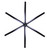Fanbos 120" Ceiling Fan (CP120BK)