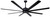 Canarm - CP72EZR8BK-NLW - 72 Ceiling Fan - Ezra - Black