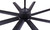 Ezra 72" Ceiling Fan (CP72EZR8BK-NLW)
