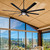 Ezra 72" Ceiling Fan (CP72EZR8BK-W)
