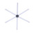Fanbos 96" Ceiling Fan (CP96WH)