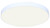 Canarm - DL-10F-20WS-WH-C - LED Flush Mount - Luna - White