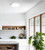 Luna LED Flush Mount (DL-10F-20WS-WH-C)