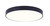 Canarm - DL-6F-10WS-BK-C - LED Flush Mount - Luna - Matte Black