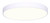 Canarm - DL-6F-10WS-WH-C - LED Flush Mount - Luna - White