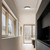 Luna LED Flush Mount (DL-8F-15WS-BK-C)