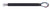 Canarm - DR12BK-1OD - Downrod - Black