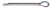 Canarm - DR12BN-1OD - Downrod - Brushed Nickel