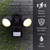 Outdoor Securtiy LED Security Light (HO-01-02S-BK)