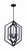 Netto Four Light Chandelier (ICH1010A04BK16)