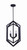 Netto Four Light Chandelier (ICH1010A04BK16)