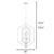 Netto Four Light Chandelier (ICH1010A04WH16)