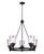 Canarm - ICH1097A05BK - Five Light Chandelier - Declan - Matte Black