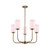 Canarm - ICH1130A05GD - Five Light Chandelier - Novalee - Gold