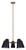 Harken Five Light Chandelier (ICH1145A05BKG)