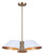 Canarm - ICH1146A03WHG - Three Light Chandelier - Daxton - Matte White And Gold
