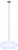 Landra Three Light Chandelier (ICH1148A03BN22)