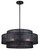 Canarm - ICH1149A03BK22 - Three Light Chandelier - Bellamy - Black