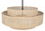 Bellamy Three Light Chandelier (ICH1149A03NBK22)