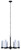 Kristella Six Light Chandelier (ICH1153A06BK)
