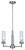 Canarm - ICH1205A03BN - Three Light Chandelier - Benson - Brushed Nickel