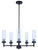 Benson Five Light Chandelier (ICH1205A05BK)
