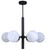 Mackenna Six Light Chandelier (ICH1229A06BK)