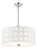George Kovacs - P5338-613 - Three Light Pendant - Patchwork - Polished Nickel