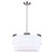 Canarm - ICH2024B03BN18 - Three Light Chandelier - Syren - Brushed Nickel