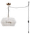 Ikaria Four Light Chandelier (ICH2110B04GD18)