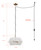 Ikaria Four Light Chandelier (ICH2110B04GD18)