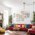 Ikaria Four Light Chandelier (ICH2110B04GD18)