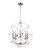Canarm - ICH282B05BN25 - Five Light Chandelier - Sumerside - Brushed Nickel