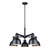 Canarm - ICH622A05BK - Five Light Chandelier - Polo - Matte Black