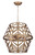 Canarm - ICH635B03PGD17 - Three Light Chandelier - Maud - Painted Gold