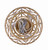 Maud Three Light Chandelier (ICH635B03PGD17)