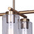 Jett Six Light Chandelier (ICH671B06GD)