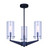 Canarm - ICH759A03BK - Three Light Chandelier - Joni - Black