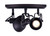 Polo Three Light Ceiling/Wall Mount (ICW622A03ORB10)