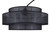 Bellamy One Light Floor Lamp (IFL1149A82BK-BPR)