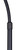 Bellamy One Light Floor Lamp (IFL1149A82BK-BPR)