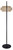 Bellamy One Light Floor Lamp (IFL1149A82BK-NR)
