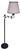 Havran One Light Floor Lamp (IFL1177A60ORB)