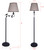 Havran One Light Floor Lamp (IFL1177A60ORB)