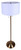 Clara Two Light Floor Lamp (IFL2122B61GD)