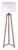 Canarm - IFL2126B62BKW - One Light Floor Lamp - Cameram - Matte Black With Faux Woodgrain