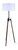 Sull One Light Floor Lamp (IFL2127B63BKW)