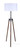 Sull One Light Floor Lamp (IFL2127B63BKW)