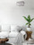 Carli Three Light Flush Mount (IFM1066A15BNB)