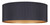 Canarm - IFM1119A14BK - Two Light Flush Mount - Rexton - Matte Black